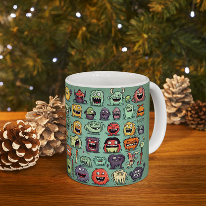 Friendly Monsters Coffee Mug