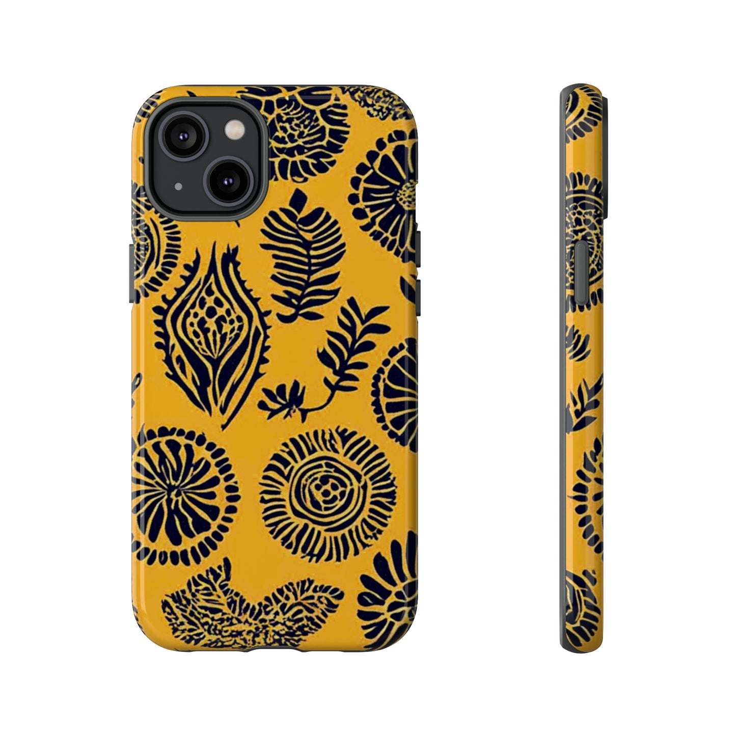 Yellow Pattern Tough Case