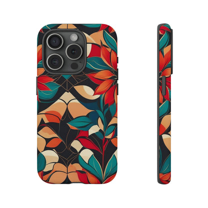 Flower Pattern Art Design Tough Case