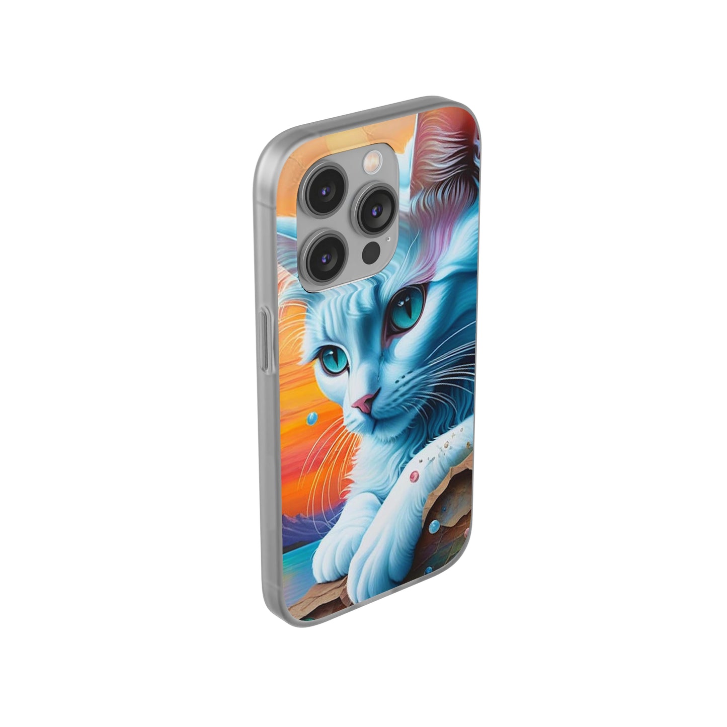 Cute Cat Flexi Case - Colorwink