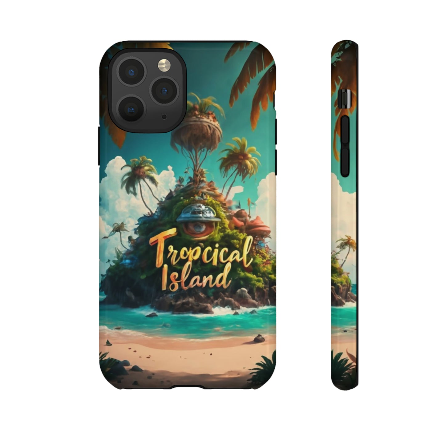 Tropical Island Tough Case