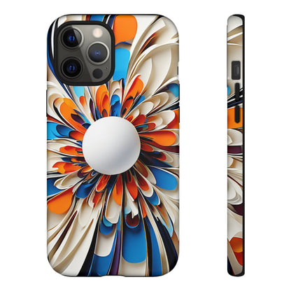 White Flower Tough Case