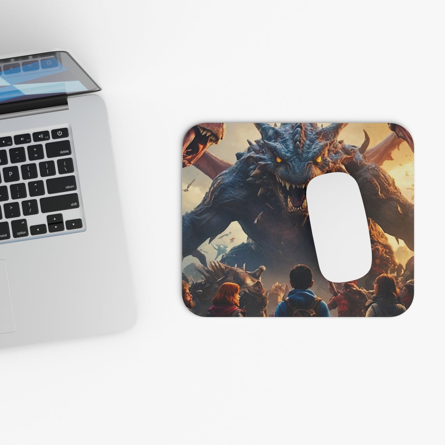 Dragon Fight Mouse Pad