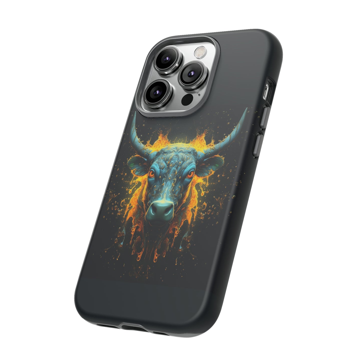 Bull Face Yellow Tough Case