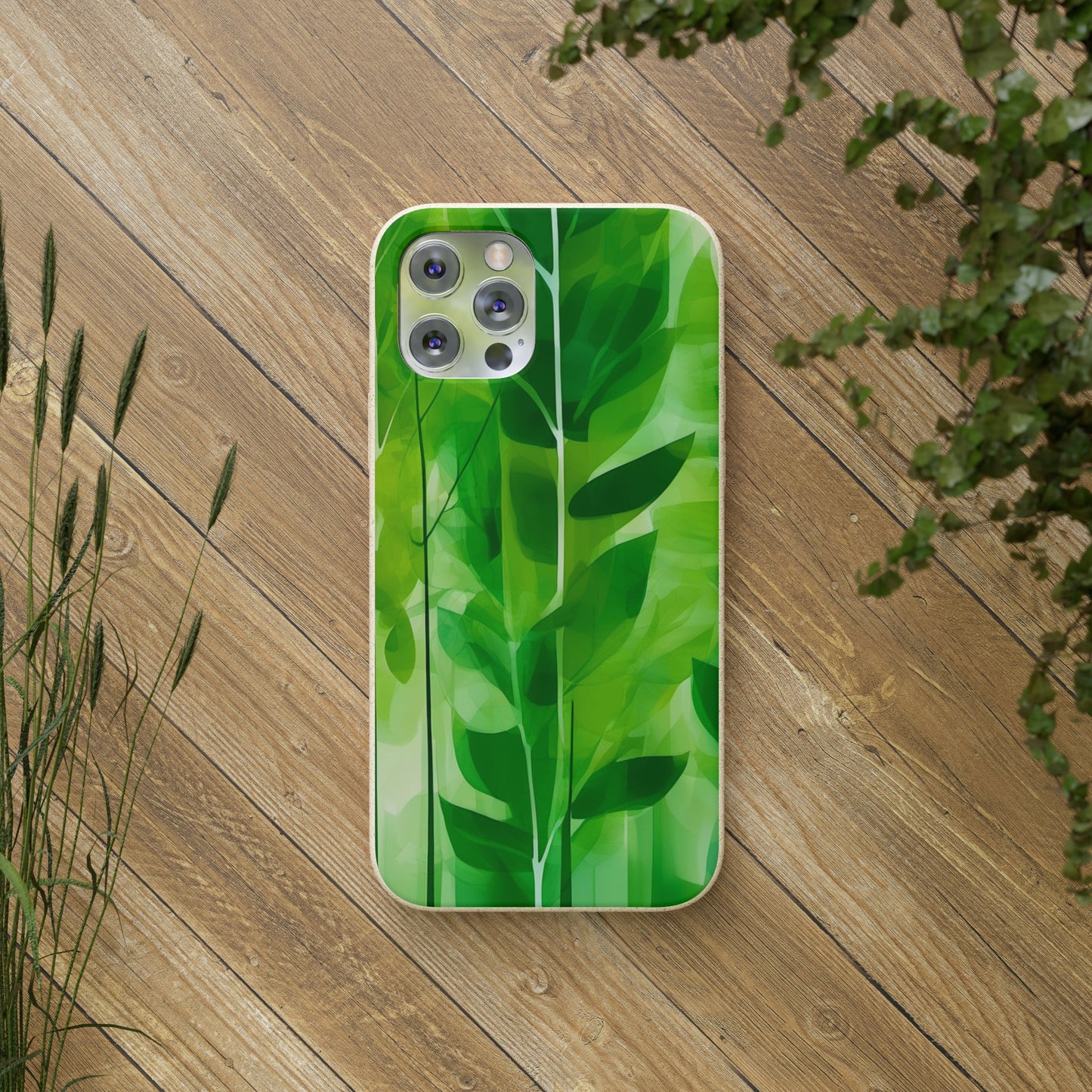 Leafy Elegance Biodegradable Case