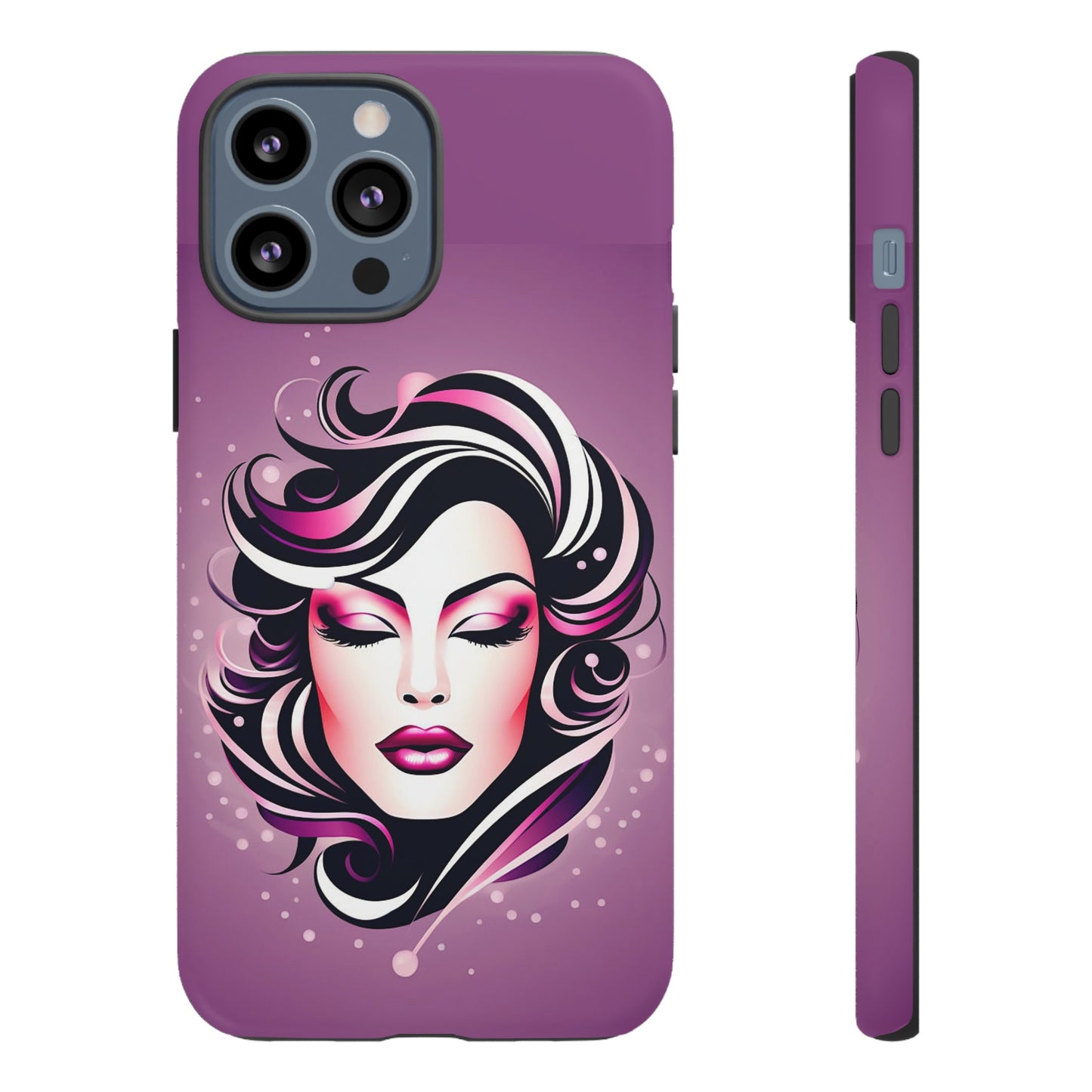 Magenta Lady Tough Case