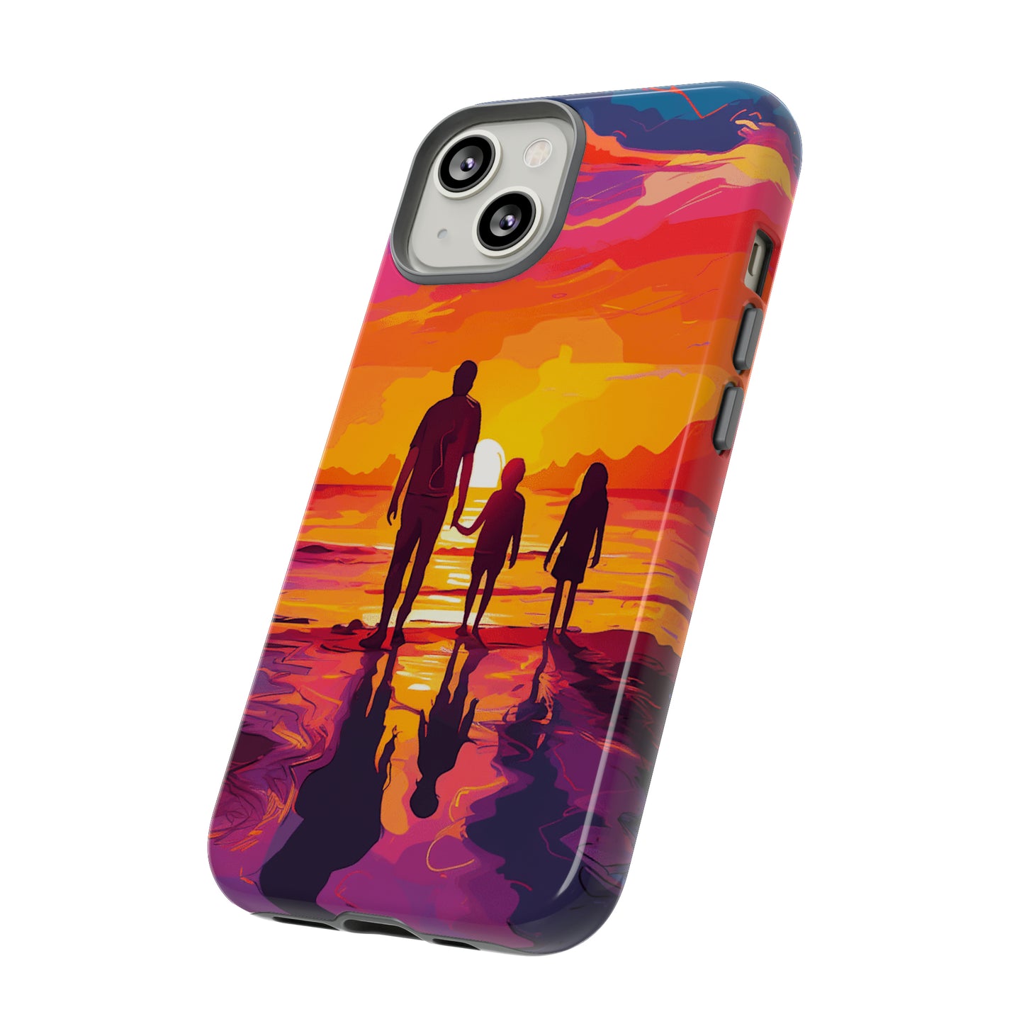 Family Sunset Tough Case