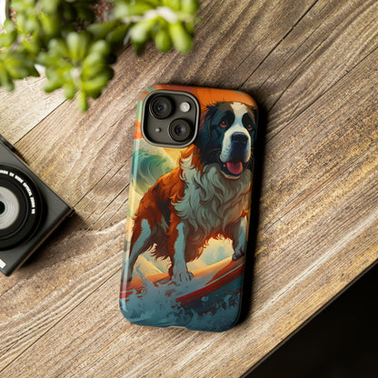 The Dog Surfer Tough Case