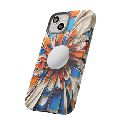 White Flower Tough Case