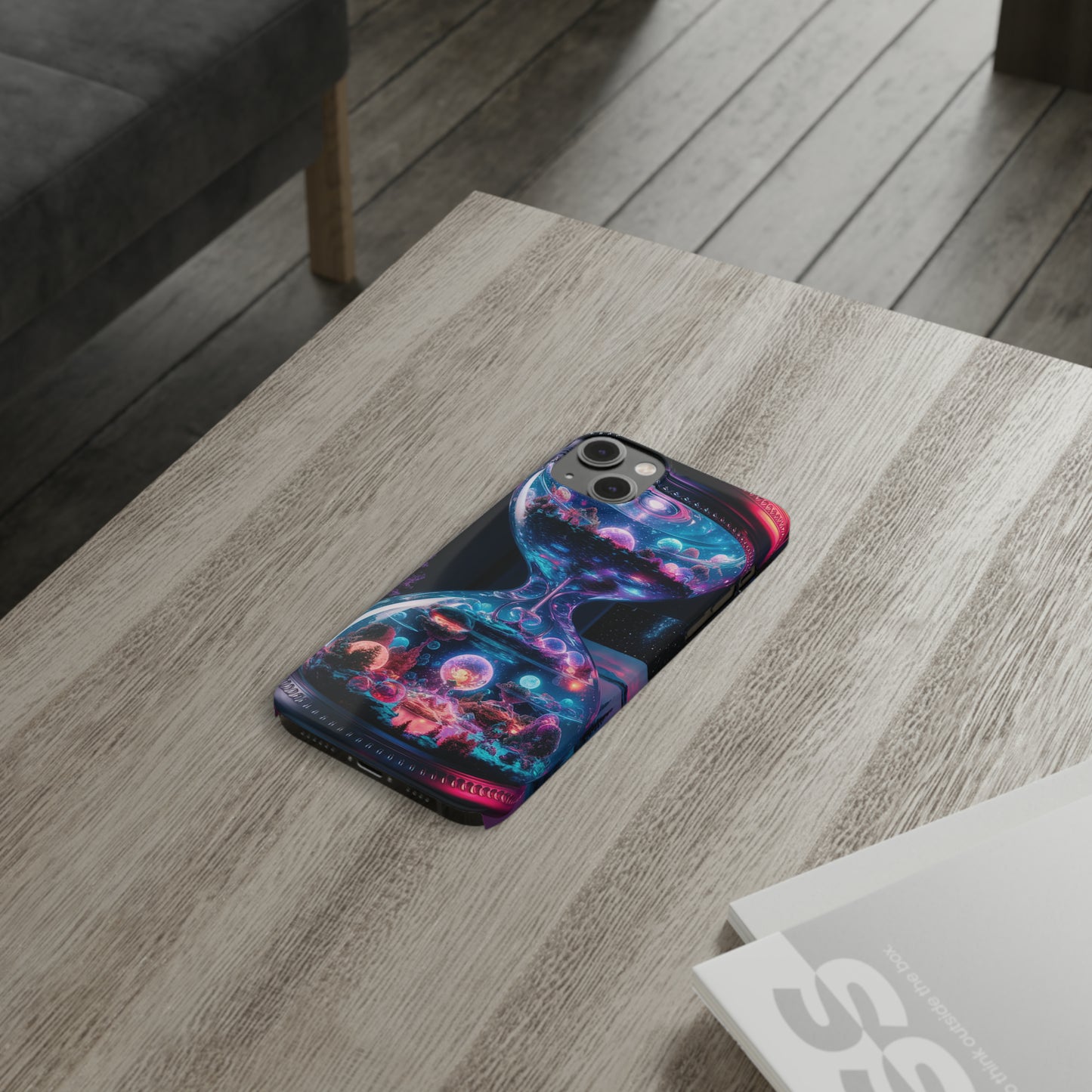 Universe in Hourglass Slim Phone Case - Colorwink