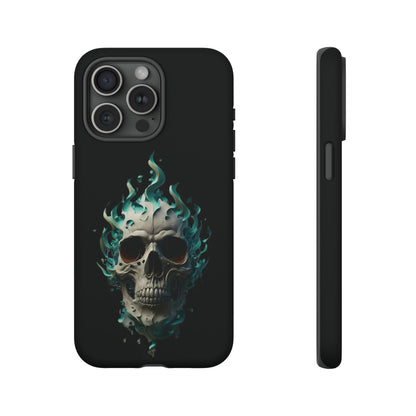 Flaming Skull Tough Case