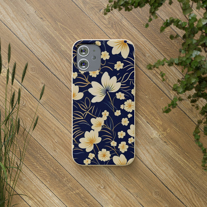 Flower Paint Biodegradable Case