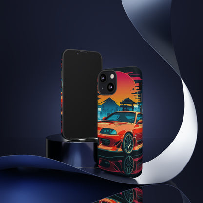 Anime Neon Car Tough Case