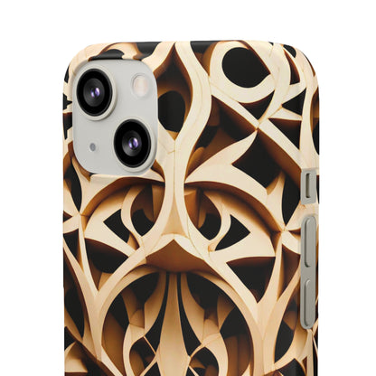 Wooden Patterns Snap Case - Colorwink