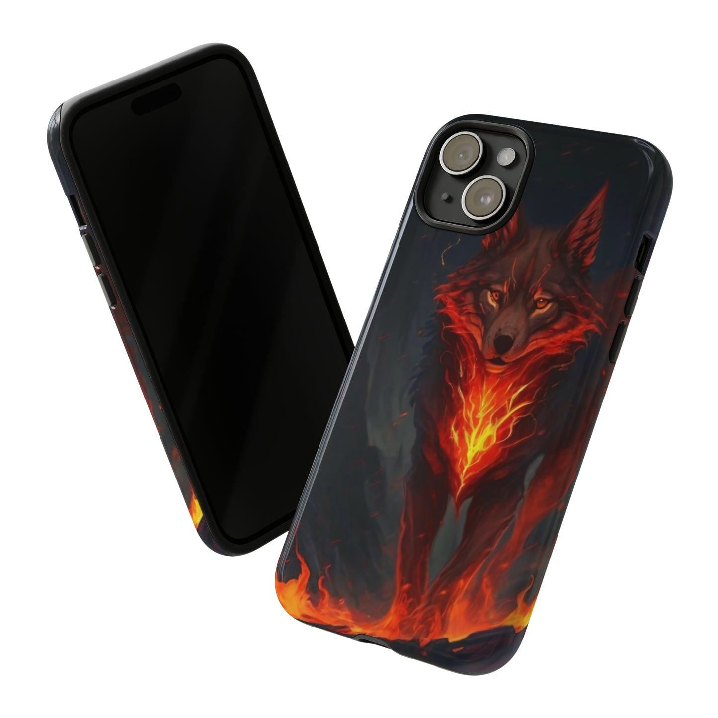 Red Glowing Fox  Tough Case