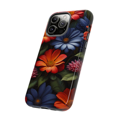 Flame Flowers Tough Case