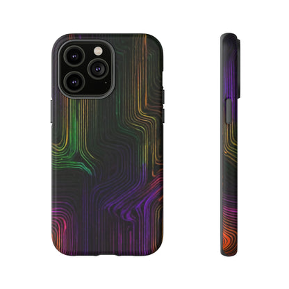 Violet Art Pattern Tough Case