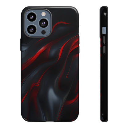 Red Black Tough Case