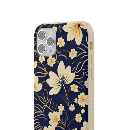 Flower Paint Biodegradable Case