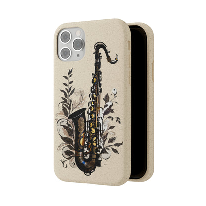 Saxophone Vibes Biodegradable Case