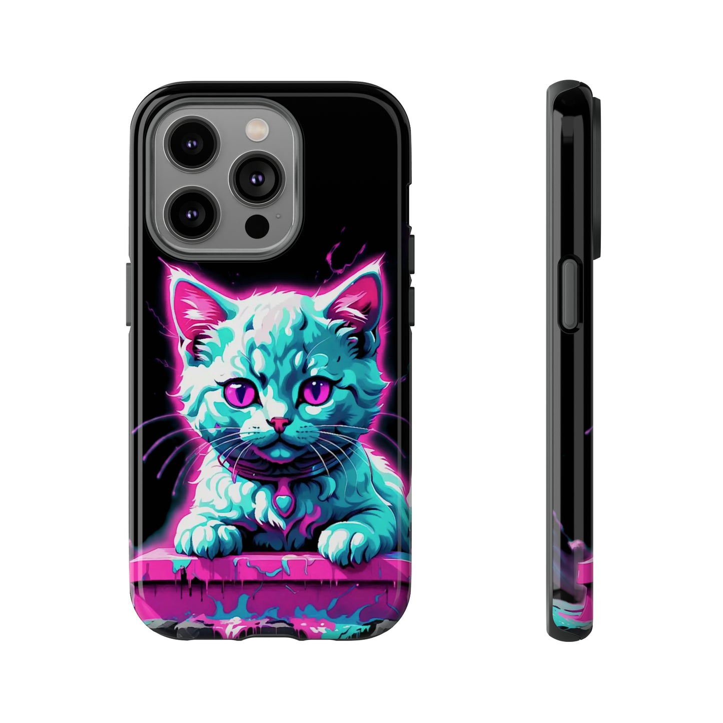 Neon Cat Tough Case