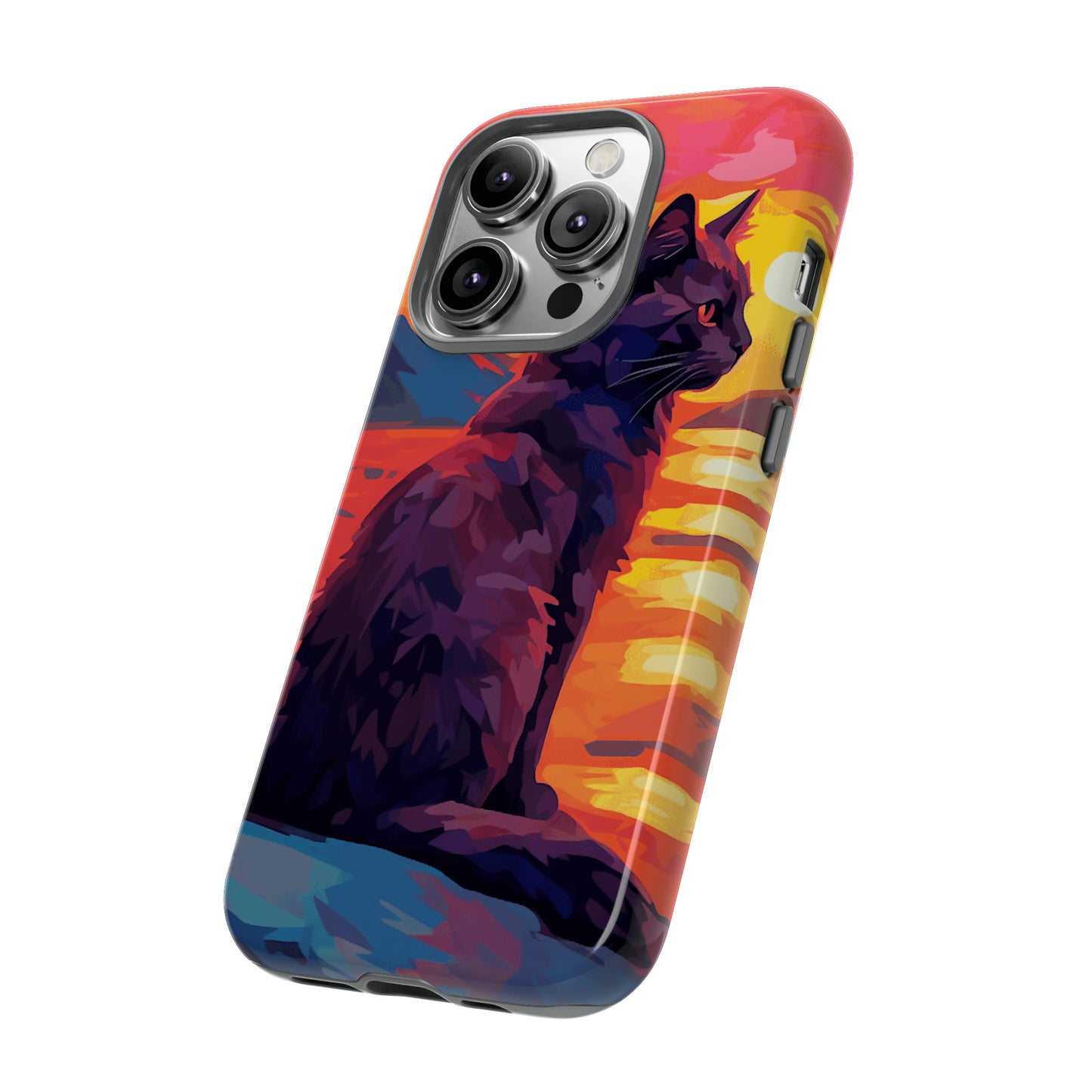 Sunset Cat Tough Case