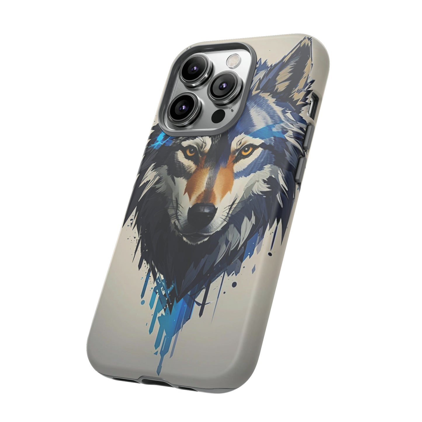 Blue wolf Tough Case