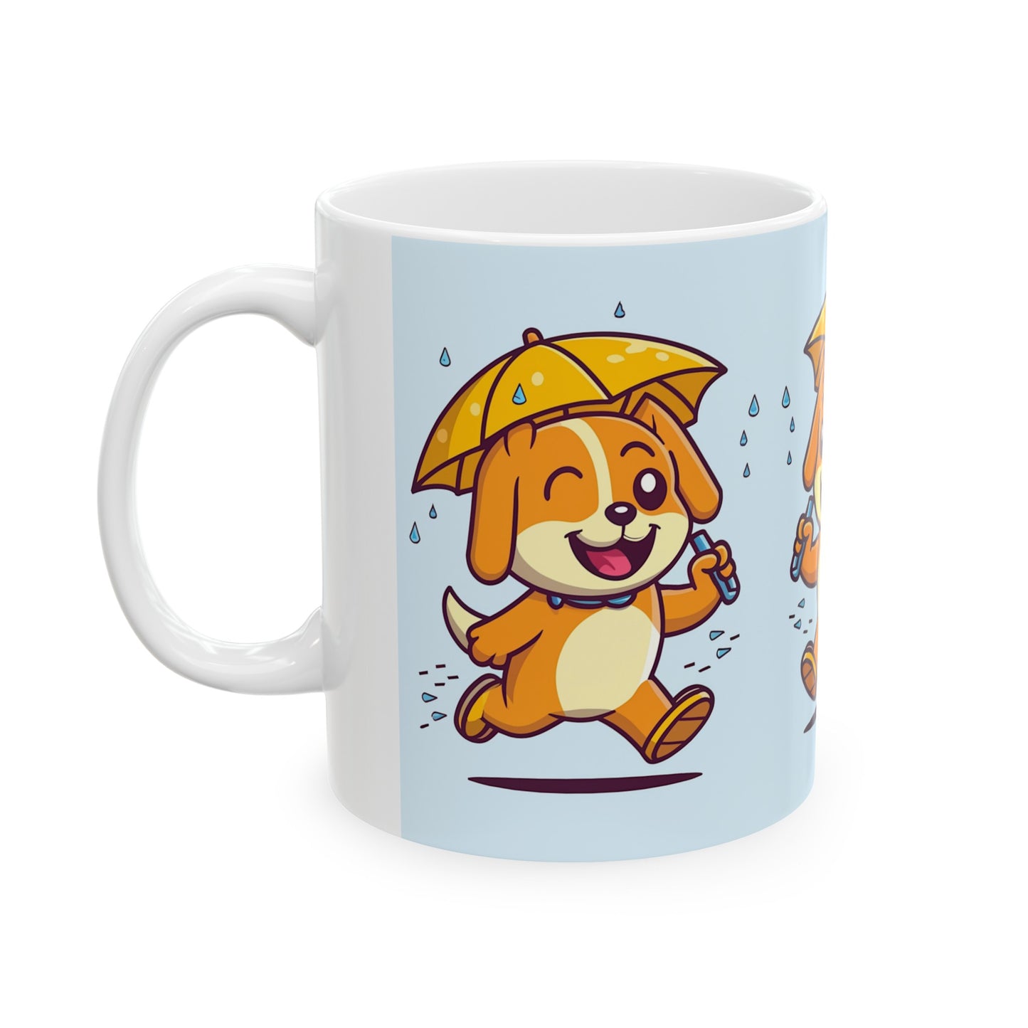 Running Pup Coffee Mug