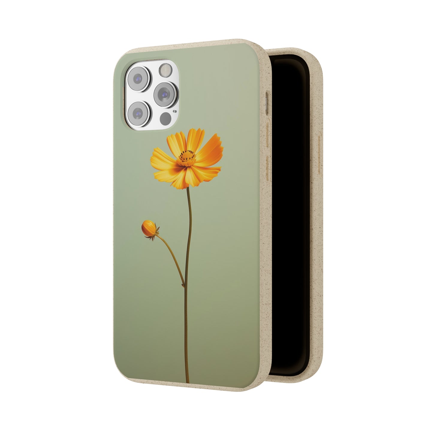 Lone Flower Biodegradable Case