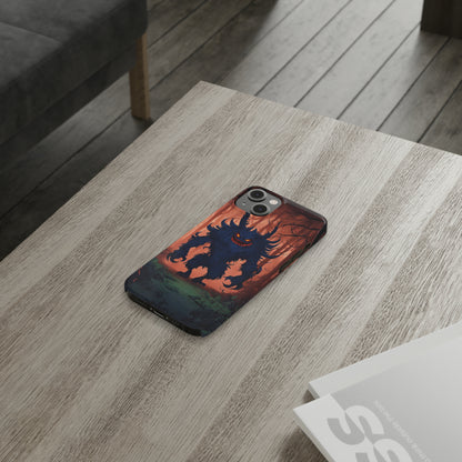 Terrifying Monster Slim Phone Case - Colorwink