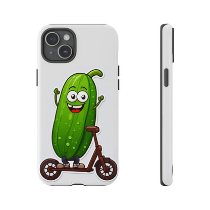 Cucumber on Scooter Tough Case