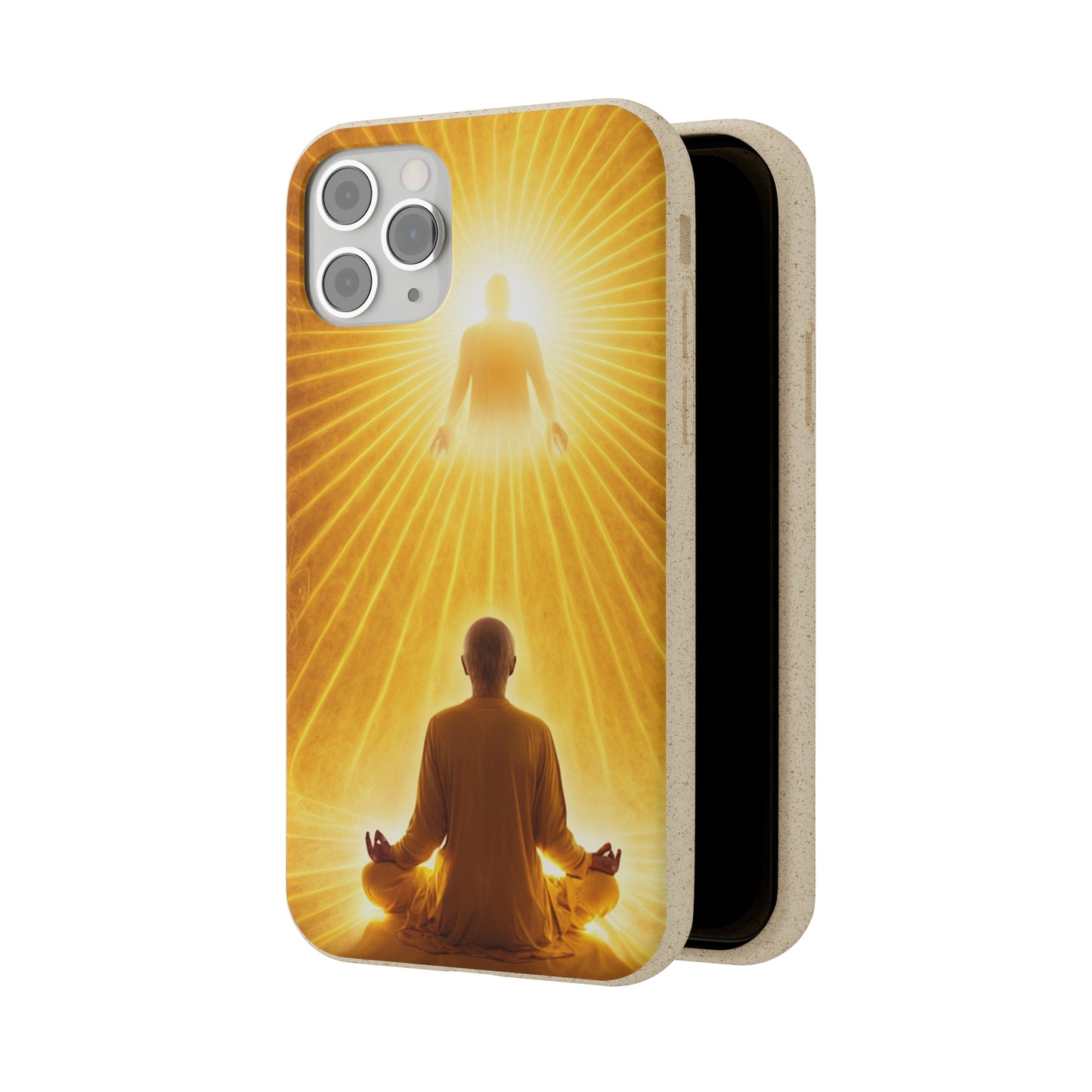 Meditative Monk Biodegradable Case