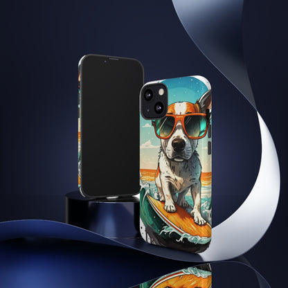 Dog Surfer Tough Case