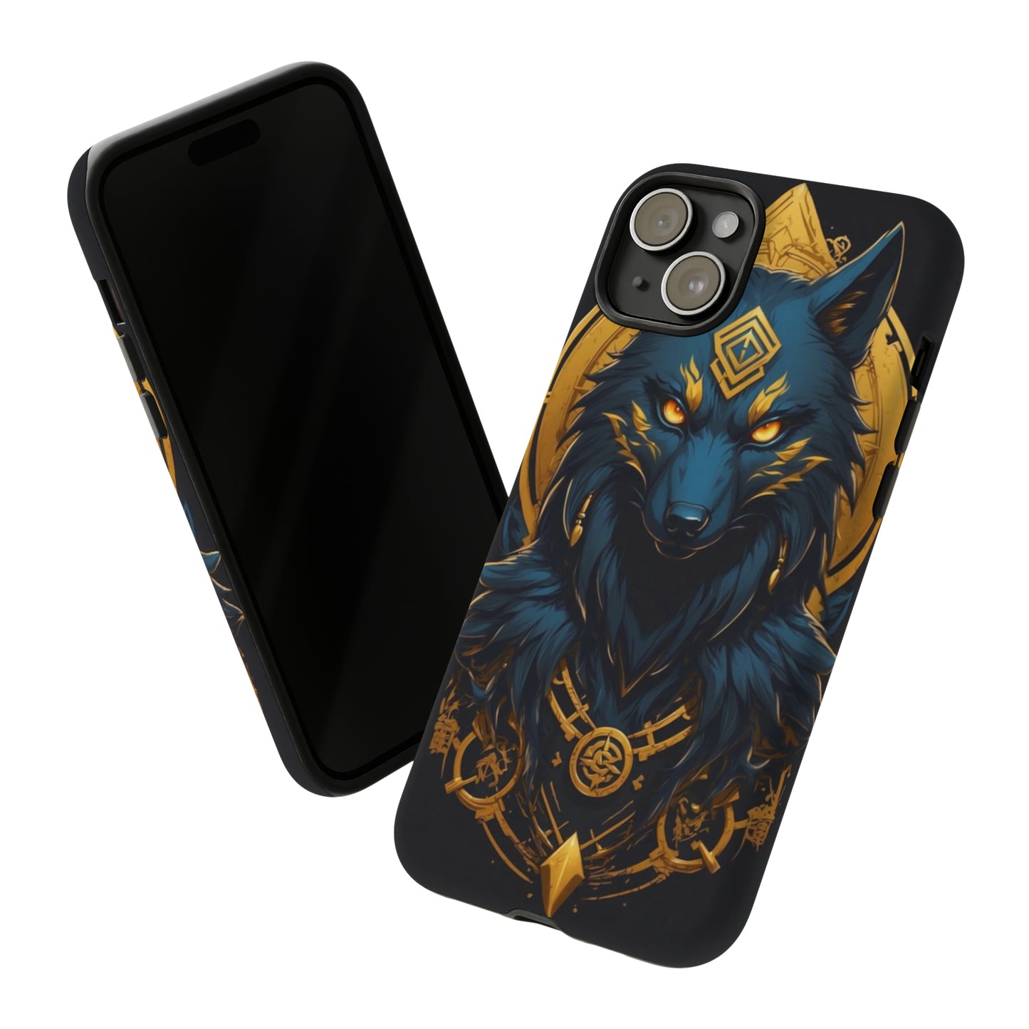 Golden wolf Tough Case