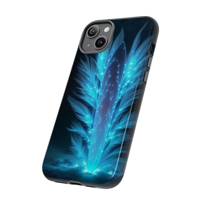 Glowing Blue Light  Tough Case