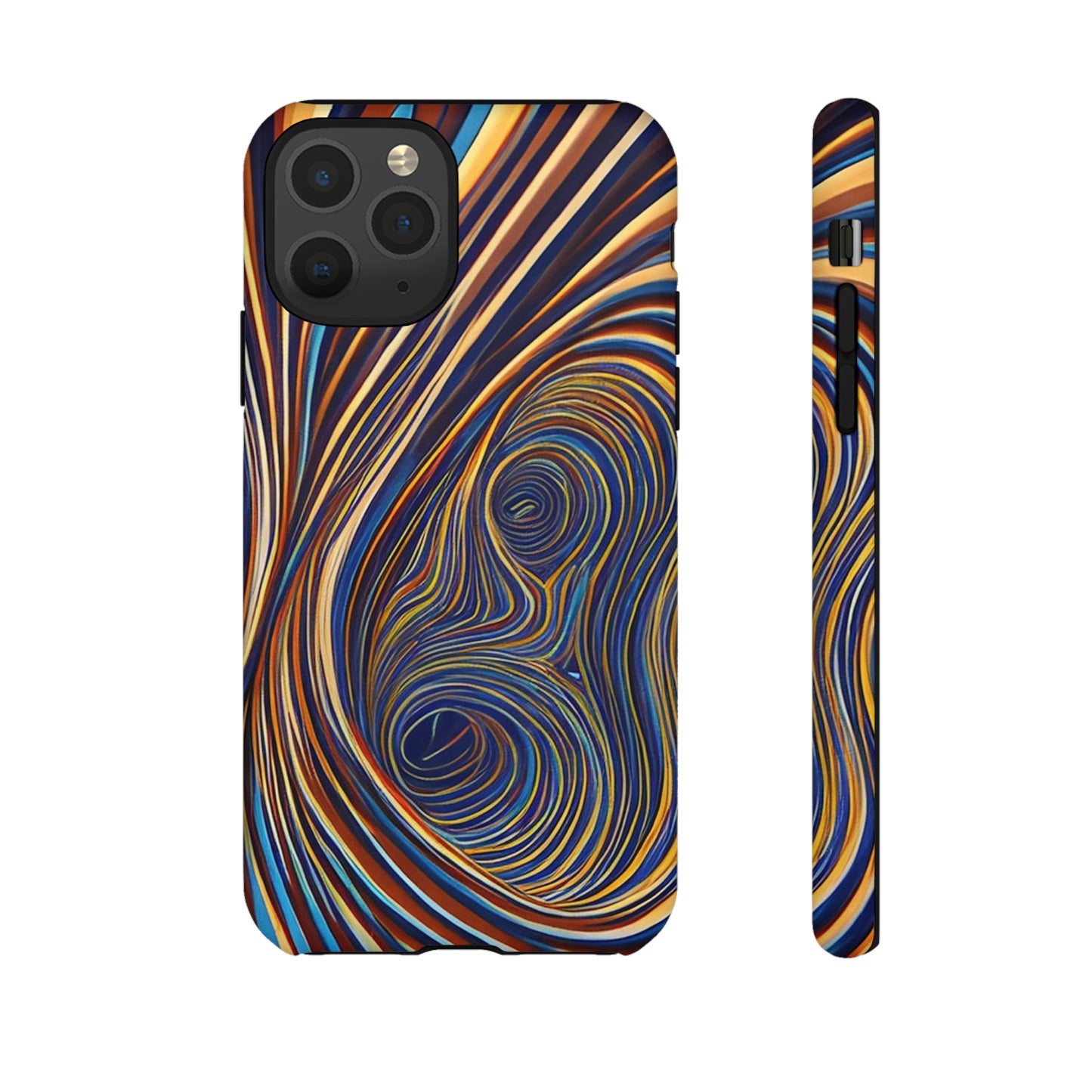 Spiral illusion Pattern Tough Case