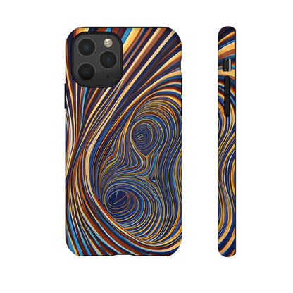 Spiral illusion Pattern Tough Case