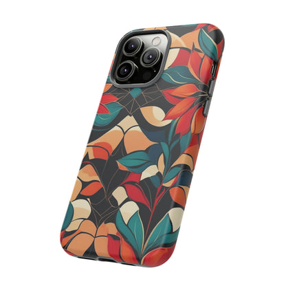 Flower Pattern Art Design Tough Case