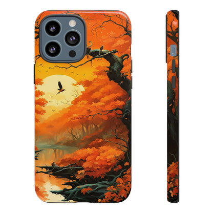 Sunset Tree Tough Case