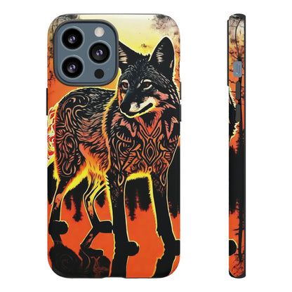 Fiery tail Tough Case