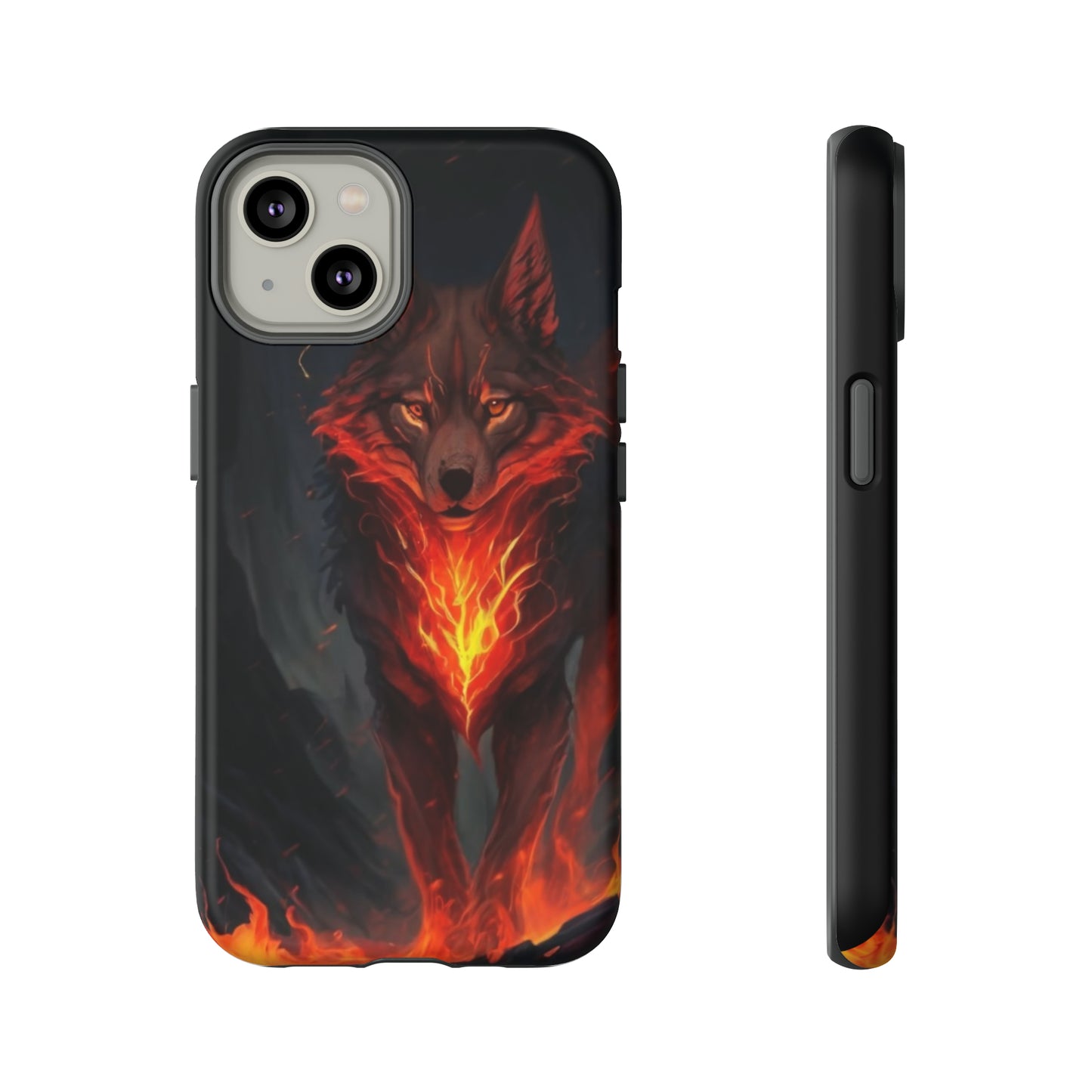 Red Glowing Fox  Tough Case