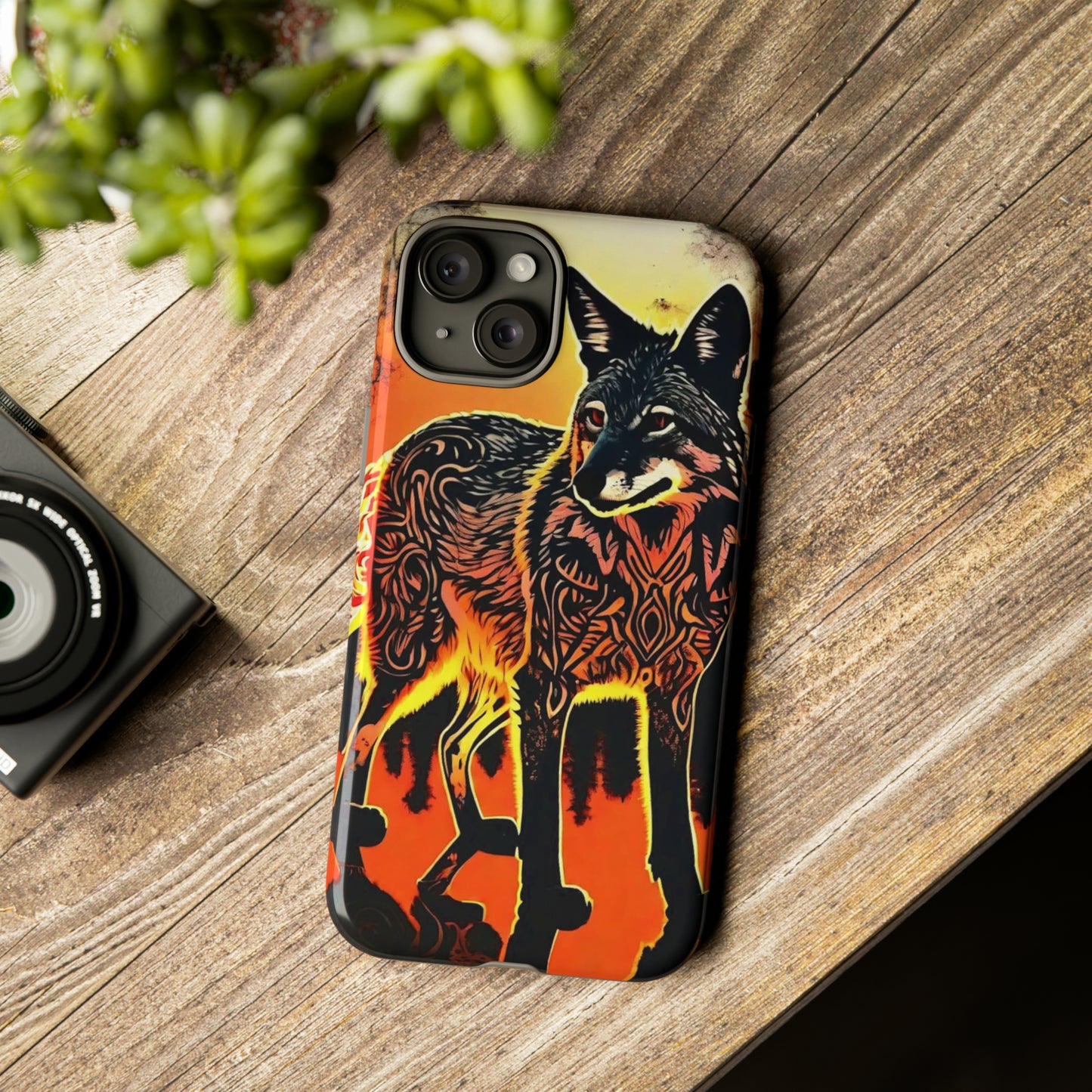 Fiery tail Tough Case