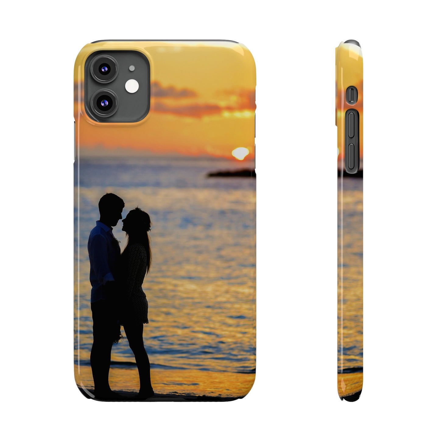 Beach Love Slim Phone Case