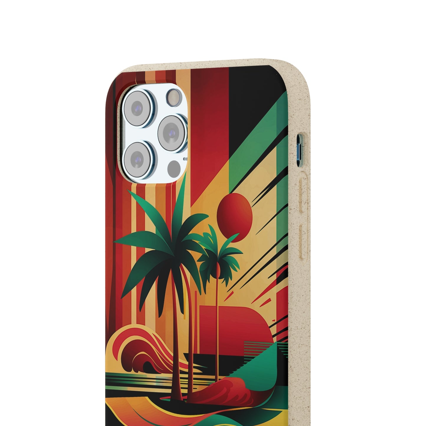 Beach Painting Biodegradable Case