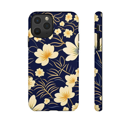 White Flower Art Tough Case