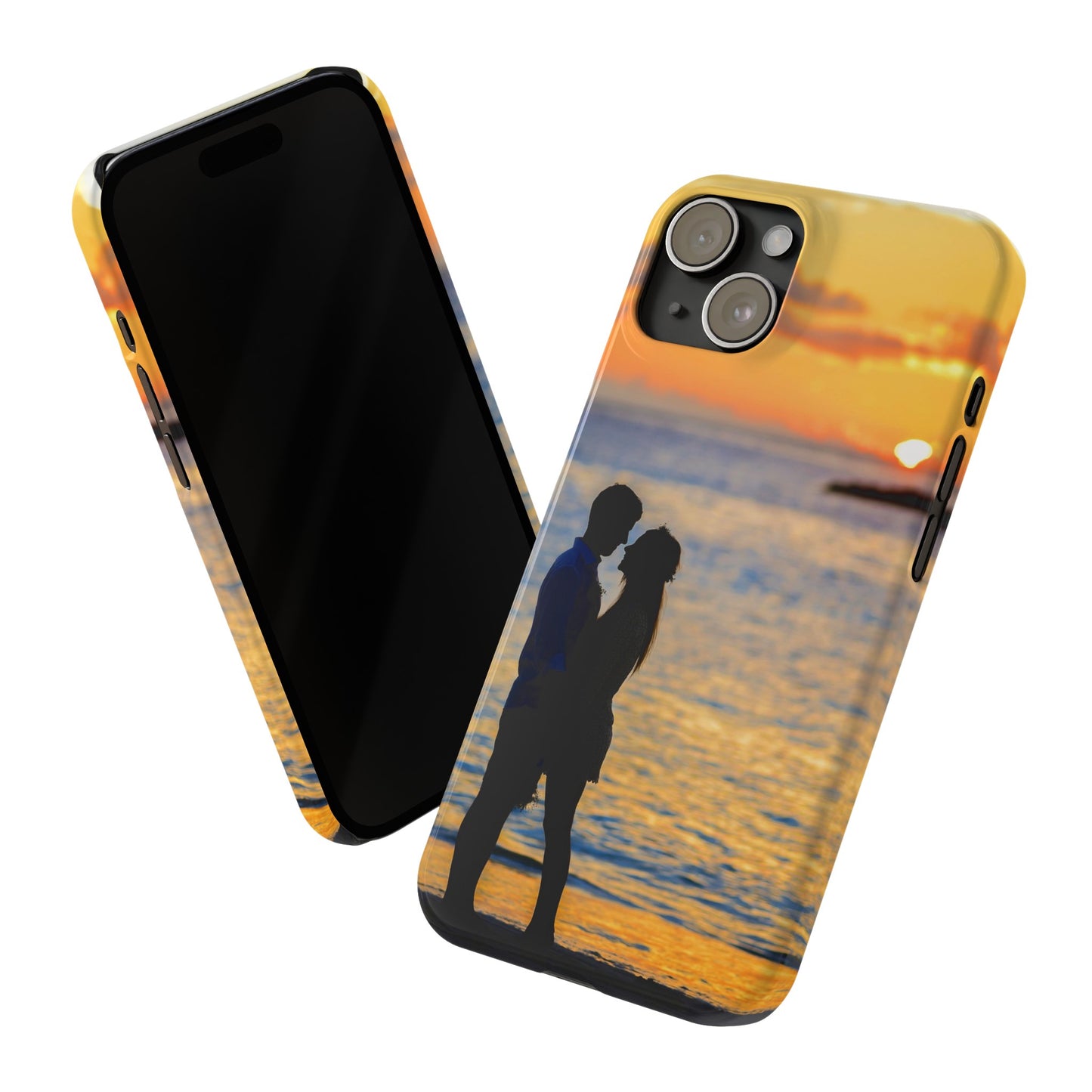 Beach Love Slim Phone Case