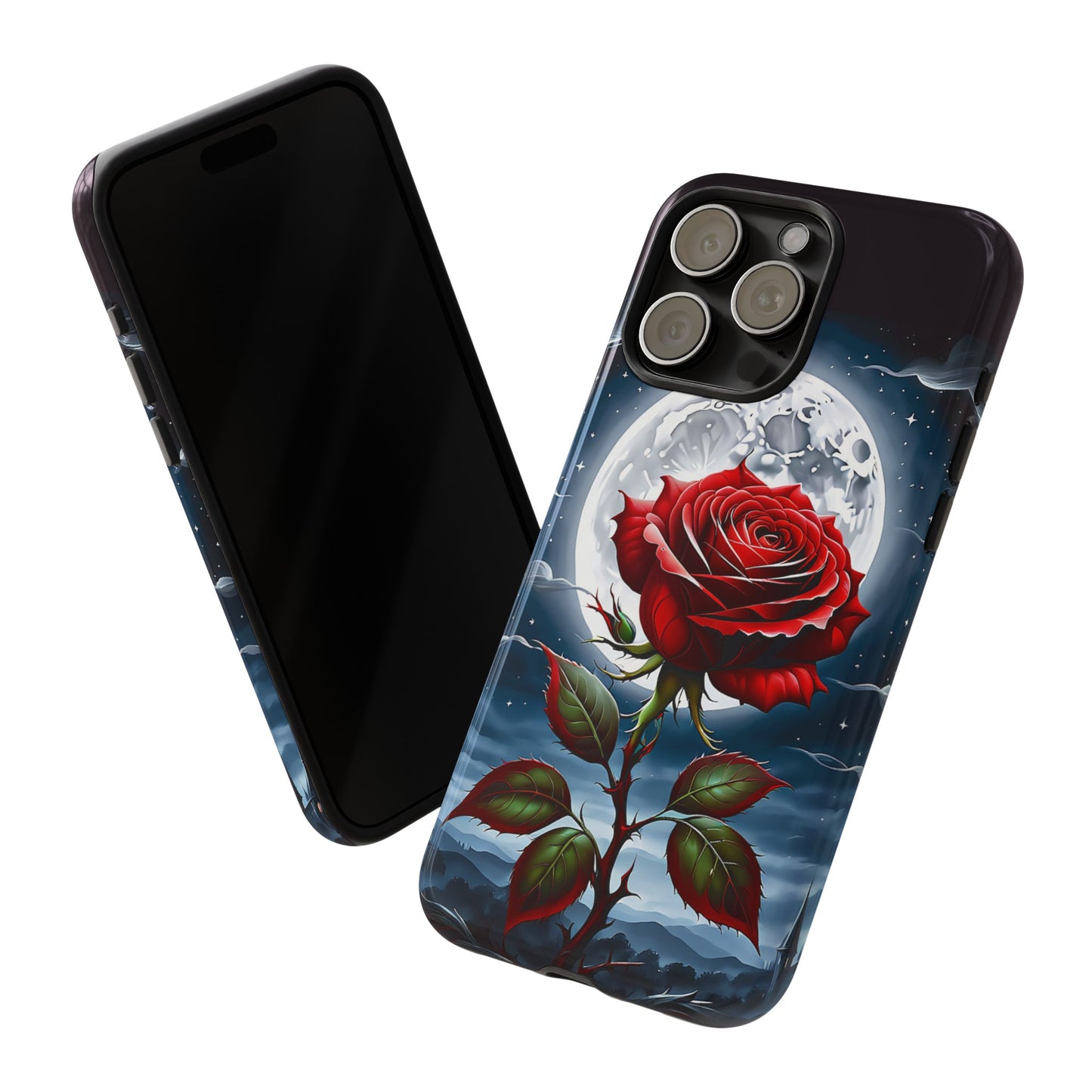 Moonlit Rose Tough Case