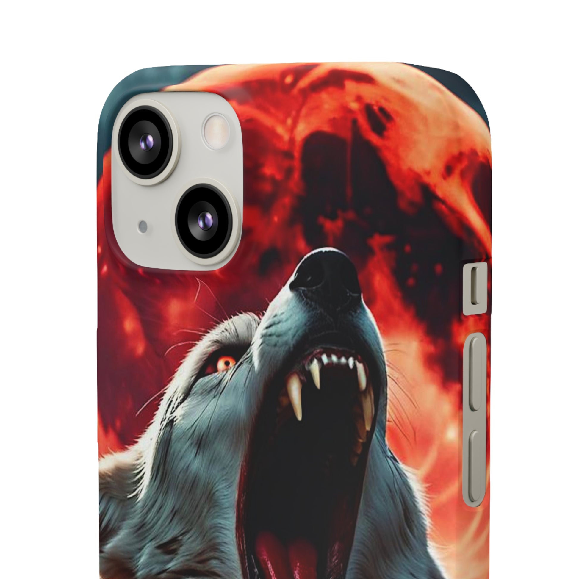 Fierce Wolf Snap Case - Colorwink