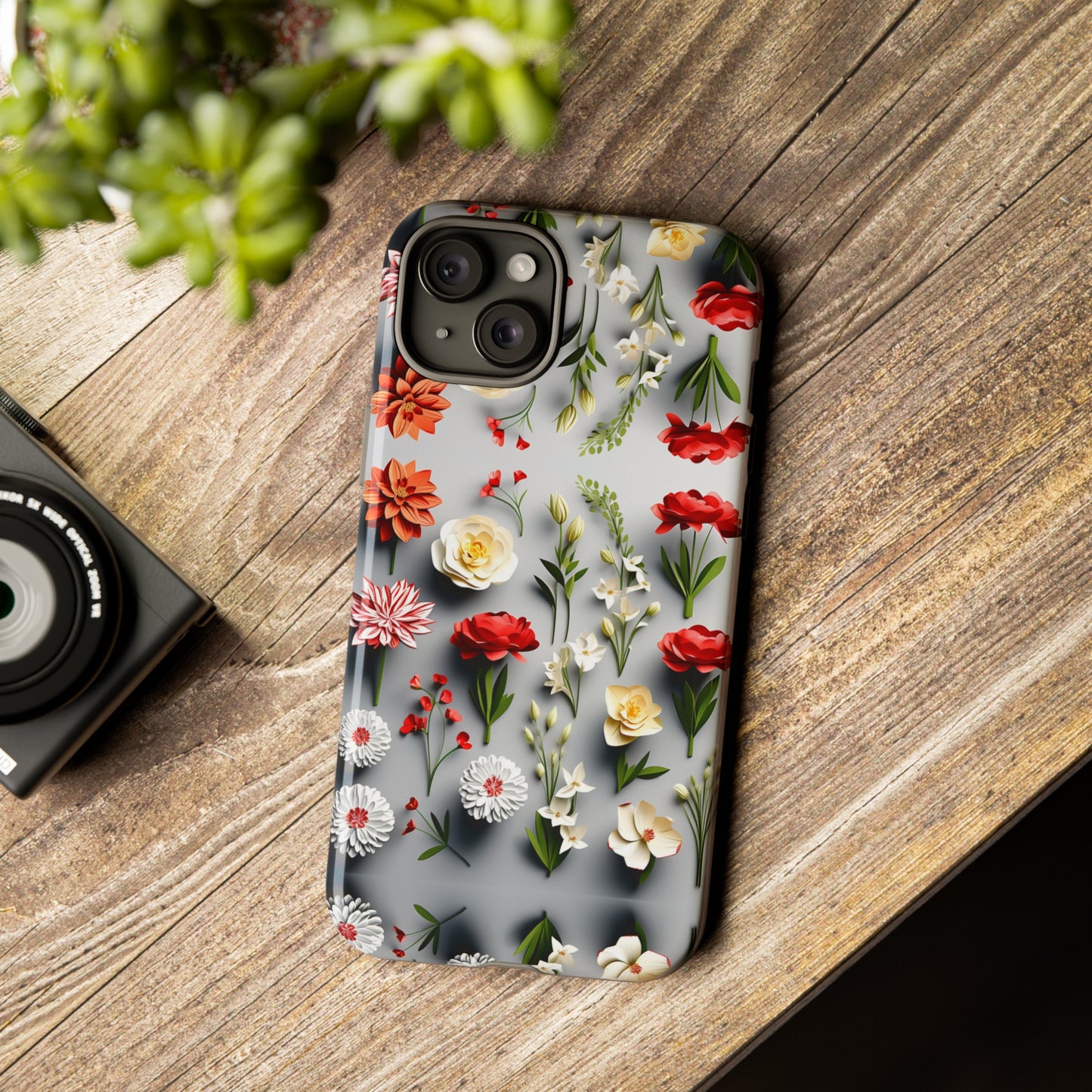 Flower Fall Tough Case