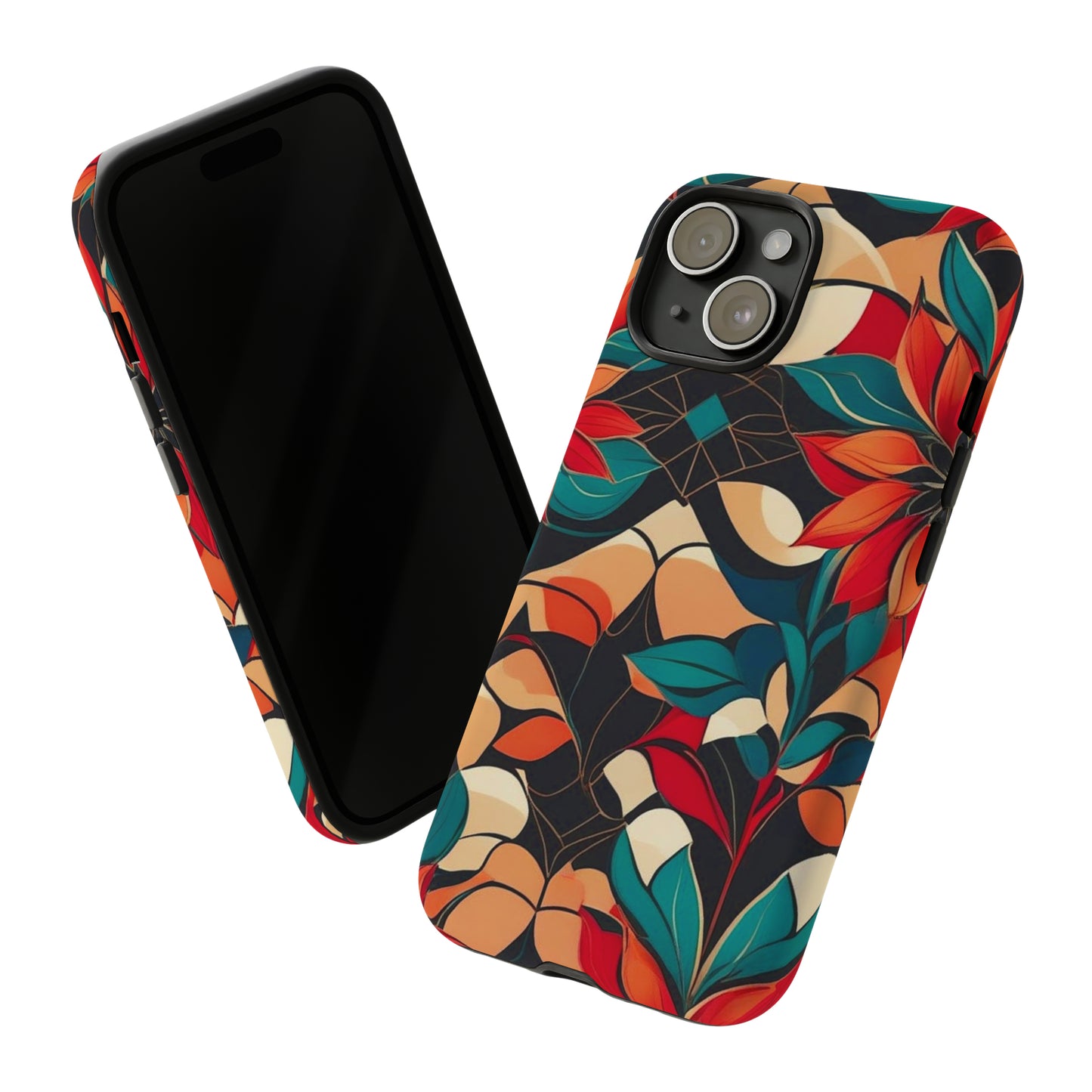 Flower Pattern Art Design Tough Case